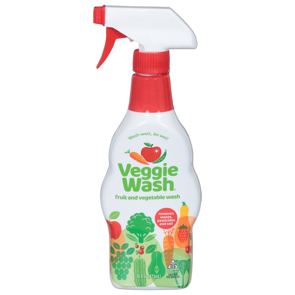 Veggie Wash Fruit & Vegetable Wash 16oz (Pack of 3)