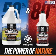 Technical Grade 50% Vinegar – Dilutes to 5%, Perfect for Multi-Surface Cleaning