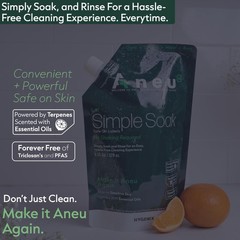 Simple Soak 32oz – Soak & Rinse Formula | Easily Dissolves Tough Resins & Gri…