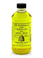 Old Craftsmen’s Lemon Oil with Bees Wax Wood Furniture Polish 8oz