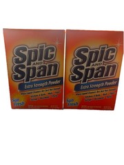 Spic and Span Lot 2 Extra Strength Sun Fresh 27oz Hard To Find BNB Sealed HTF