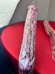 2 LOT CAMPANELLI Products Pink Animal Print Duster Set Home Cleaning