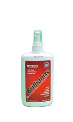 Brillianize 8 Ounce (240 ml) Plastic Cleaner in Pump Spray Bottle