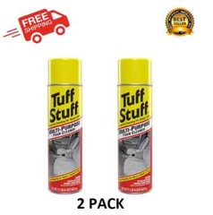 Tuff Stuff Multi Purpose Foam Cleaner for Deep Cleaning of Car Interior – 2 Pack