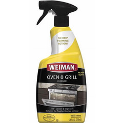 Weiman No Scent Oven & Grill Cleaner 24 oz. Liquid (Pack of 6) – 2-In-1 Cleaner