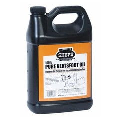 v Pure Neatsfoot Oil, 1 Gallon, Neutral, Premium Leather Reconditioner