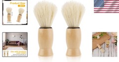 Soft Bristle Salve Brush Set for Leather & Wood – Keep Your Furniture Pristine