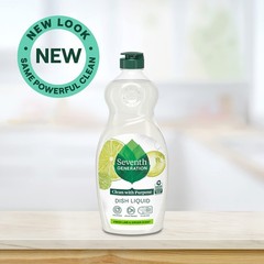 Seventh Generation Plant Based Dish Soap Fresh Lime Ginger 19 Fl Oz Pack Of 1