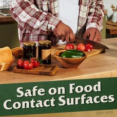 HOPE’S 100% Pure Tung Oil, Food Safe, Premium Waterproof Natural Wood Finish …