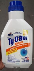 Ty-D-Bol Automatic Toilet Bowl Cleaner Liquid Blue Water Fights Stains 10 fl oz