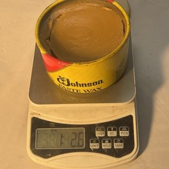 SC Johnson Paste Wax The Original Formula 18.6oz Nearly Full Discontinued Item