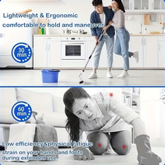 New Electric Spin Scrubber, Powerful Brush for Bathroom, Bathtub, Shower, Floors