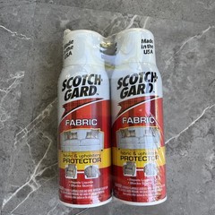 Scotchgard original Discontinued Fabric Upholstery Protector 2 Cans 10 oz ea NEW