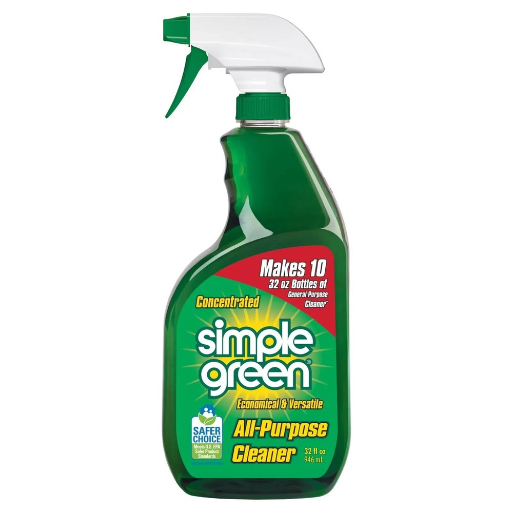Simple Green All-Purpose Cleaner Concentrated Spray Bottle, Original, 32 fl. oz