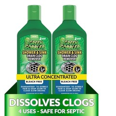 Green Gobbler Ultra Concentrated Drain Clog Remover for Hair and Soap Scum 2
