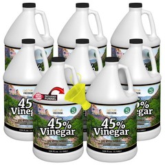 45% Concentrated Vinegar with Funnel – Multi-Purpose – 8 Gallons