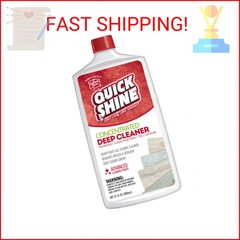 Quick Shine Multi Surface Deep Floor Cleaner and Remover 27oz | Removes Wax Buil