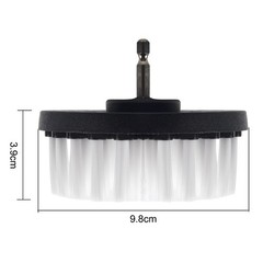 4in Electric Drill Brush For Carpet for TILE Leather Upholstery Cleaning