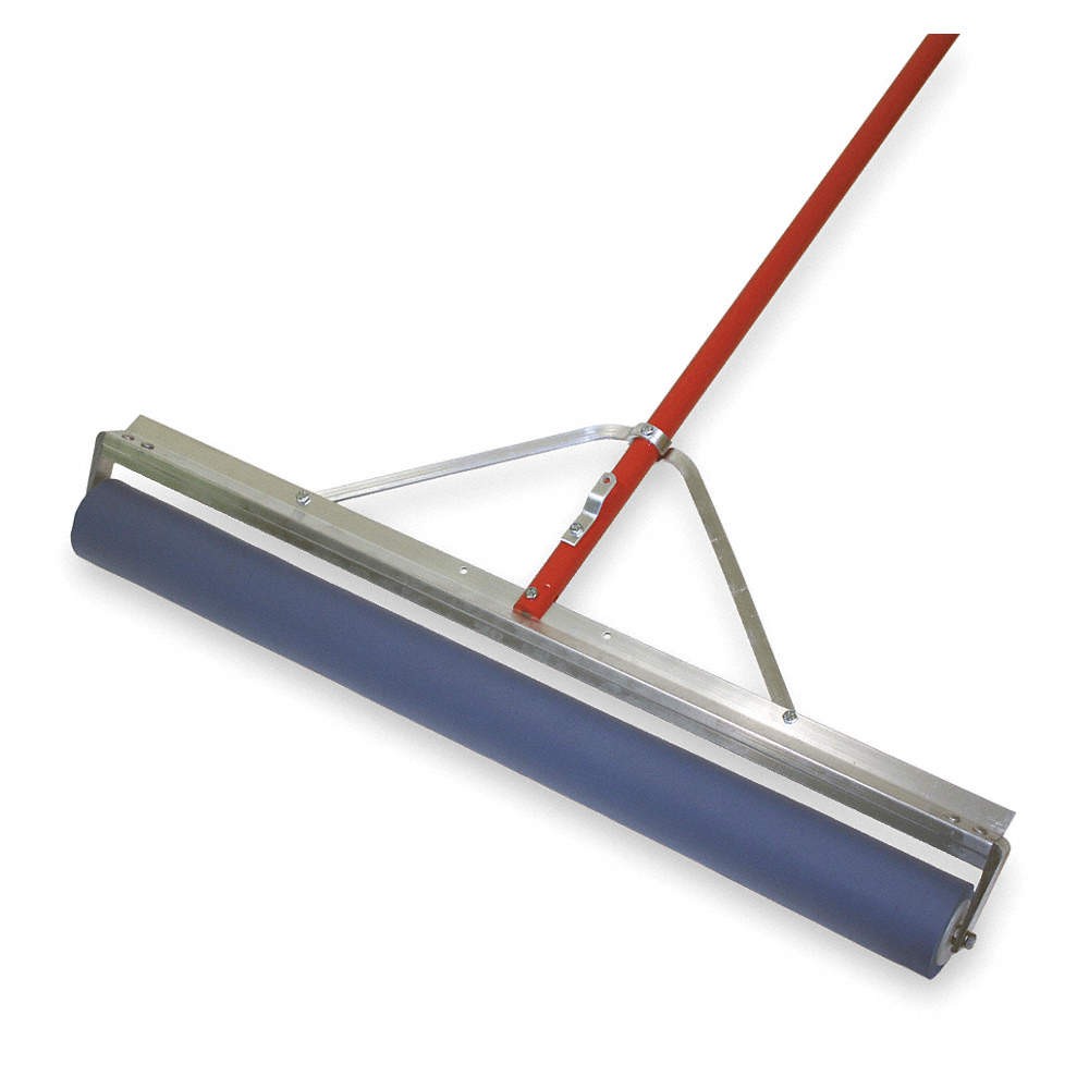 TOUGH GUY 3PCA2 Floor Squeegee,36 in W,Roller 3PCA2