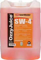 SmartWasher OzzyJuice SW-4 Heavy Duty Degreasing Solution, 5 Gallon, Water-Ba…