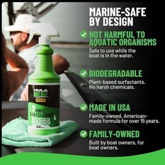 3-in-1 Marine Vinyl Cleaner Conditioner UV Protectant 32 oz Boat Seat Care