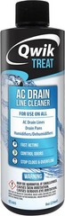 QwikTreat AC Drain Line & Drip Pan Cleaner 8oz HVAC Clog Algae Odor Remover