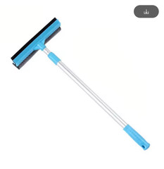 Windshield Cleaner Tool 2 in 1 Car Window Squeegee with Extendable Handle
