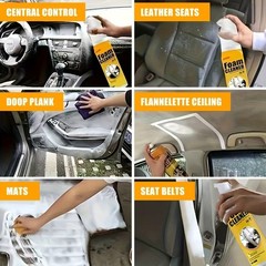 Multi Purpose Foam Cleaner for Deep Cleaning of Car Leather Seats and Interior