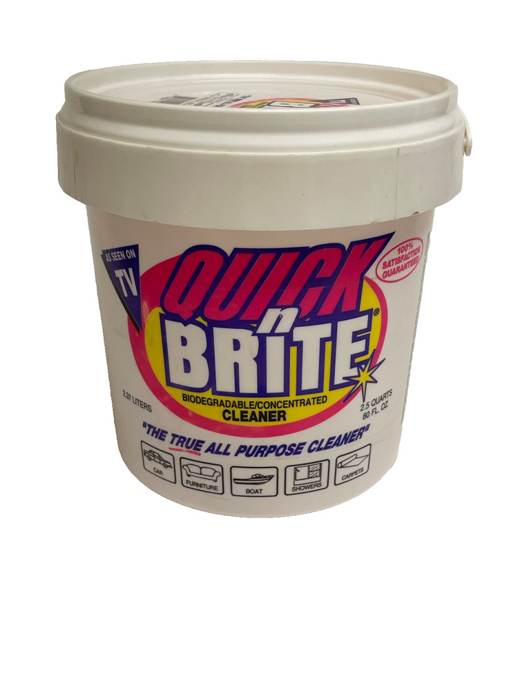 Quick ‘n Brite All Purpose Cleaning Paste Tough Stain Miracle Cleaner 80 oz.