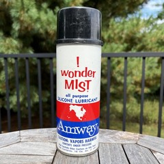 Vintage Amway ! Wonder Mist Silicone Lubricant 16oz Spray Rare 1967 Tested