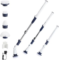 Casabella Power Spin Scrubber, Extendable to 47.5” – Cordless Electric Cleane…