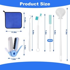 7 Pcs Personal Blender Cleaning Brush Set for Portable/Smoothie/Small/Mini an…