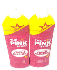 (2) Stardrops The Pink Stuff Miracle Cream Cleaner New In Packaging 16.9 fl oz