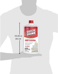Quick Shine Deep Floor Cleaner Wax Remover 27 Oz 6 Pack Hardwood Tile LVT