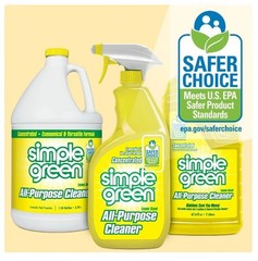 Simple Green All-Purpose Cleaner Concentrate Refill, Lemon Scent, 67.6 fl. oz