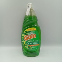 Pack of 1 Gain Ultra Liquid Dish Soap, Original Scent,38 fl oz…………….70