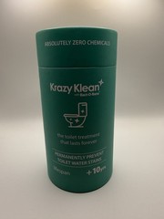 Krazy Klean with Bact O Bane Toilet Tank Cleaner 10 Year Stain Treatment – New