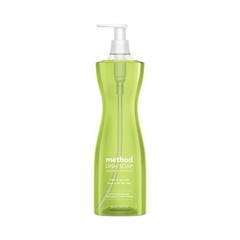 Method Dish Soap, Lime and Sea Salt Scent, 18 oz Pump Bottle, 2/Pack