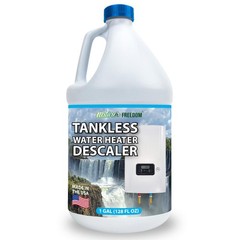 Tankless Water Heater Flush Descaler, Gallon (128 oz) – Professional Non-Toxi…