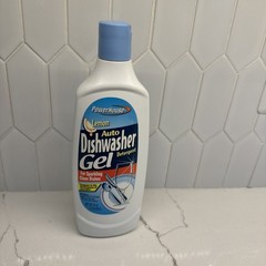 Powerhouse Lemon Auto Dishwasher Gel Detergent 16oz NEW! Vintage