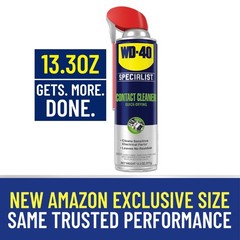 High-Performance Contact Cleaner for Metal, Plastic, Rubber – Fast-Drying, 13.3