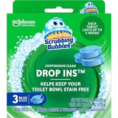 Toilet Tablets Drop Ins for Stain and Limescale Control 3 Count Pack