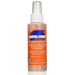 Rapid Prep Surface Cleaner 4 oz | Safe Water Based solution Removes Wax, Grea…