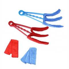 4Pcs Durable Window Blind Cleaner with Ultra Fine Fiber for Blinds and Glass