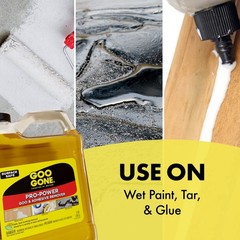 Goo Gone 16 oz. Pump – Removes stickers, grease, gum, tar, crayon & tape