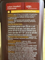 DuPont StoneTech Professional Natural Stone Countertop Sealer 24 Fl Oz