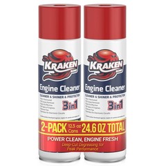 2 Pack Kraken Bond Engine Cleaner Spray Degreaser 12.3 fl oz Aerosol