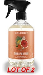 Caldrea Multi-surface CounterTop Spray, TANGELO PALM FROND 16oz – ( 2 pc )