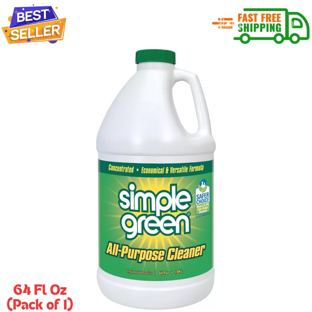 Simple Green All Purpose Cleaner Concentrate 64 FL Oz (Pack of 1) …