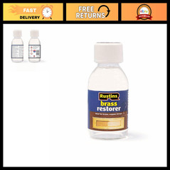 Brass Restorer 125ml – Cleans & Polishes, Removes Tarnish for Brass, Copper, Bro